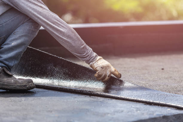 Professional Waterproofing technician working in Marlton, NJ